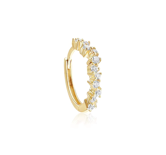 Crystal conch hoop