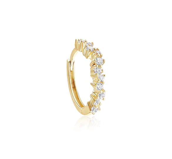 Crystal conch hoop
