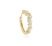 Crystal conch hoop