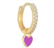 Candy heart purple