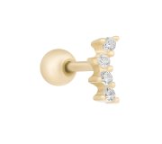 Four brilant piercing 
