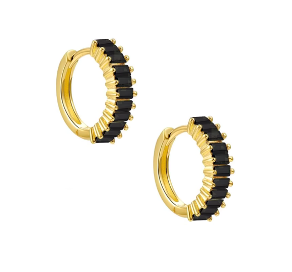 Miracle black hoops