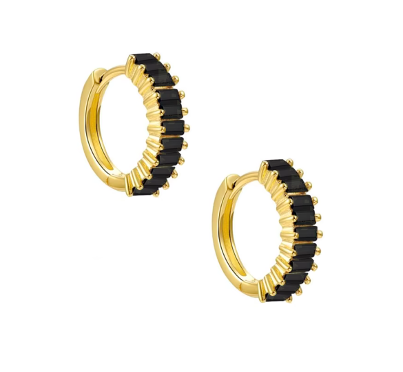 Miracle black hoops