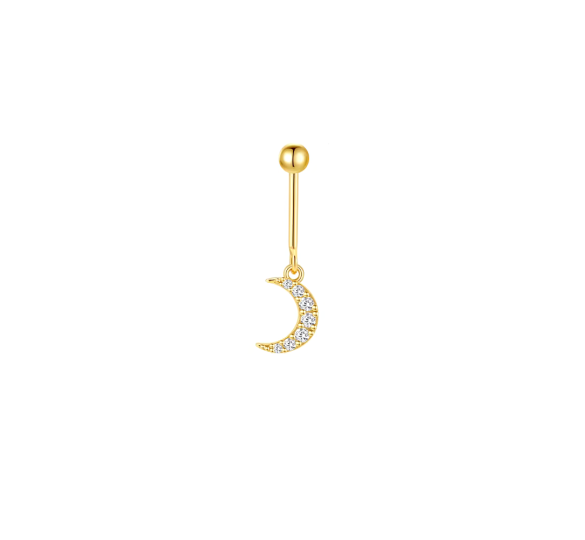 Moon vertical helix piercing