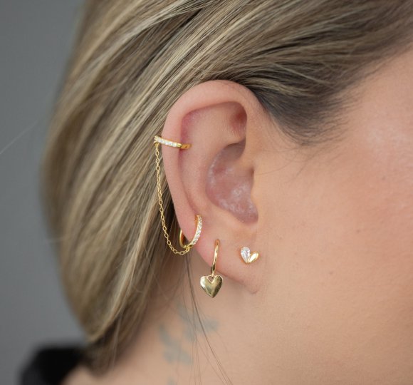 Cuff and earring