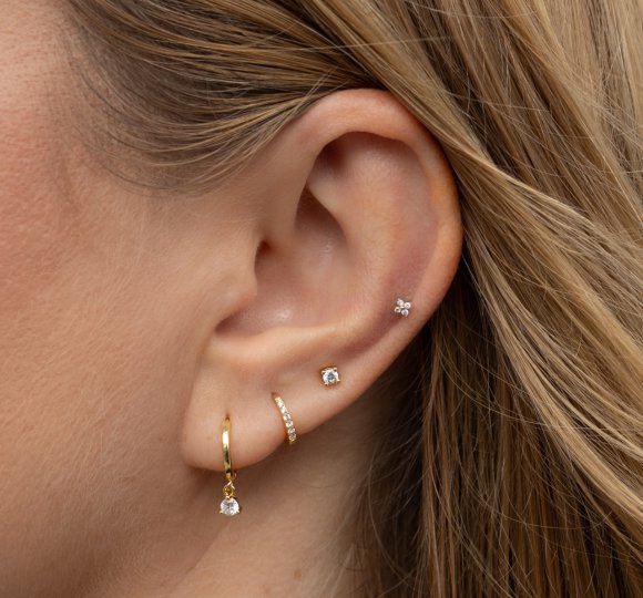 Flower daisy stud S