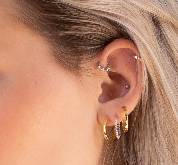 Gold hoops