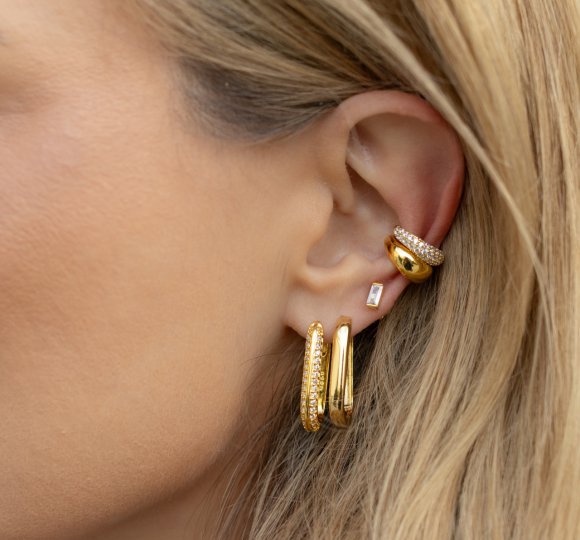 Big zircon long oval