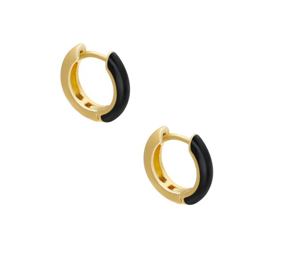 Hoop enamel black