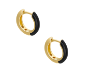 Hoop enamel black