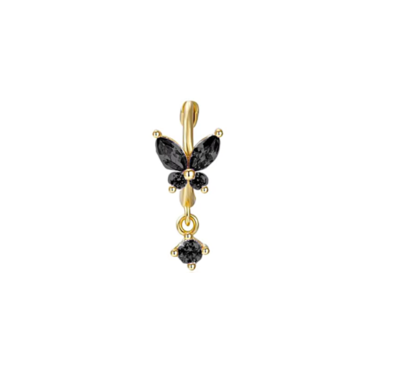 Magic black butterfly