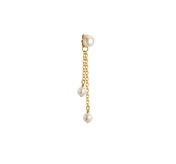 Pearl drop earrings