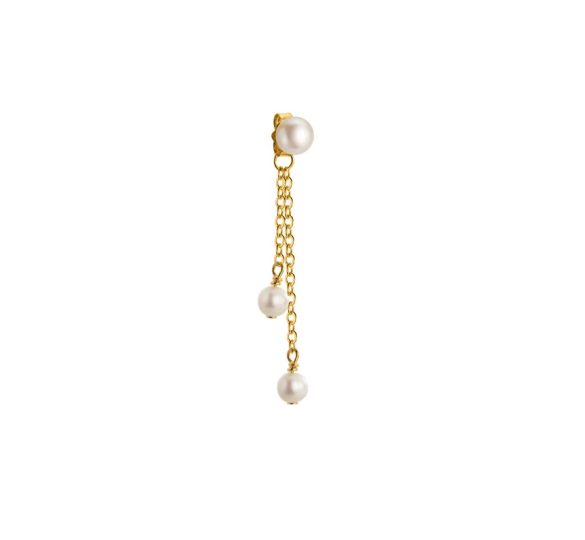 Pearl drop earrings