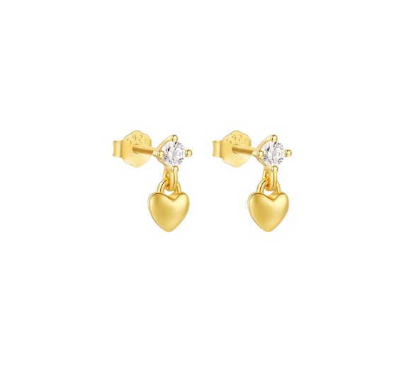 Heart stud