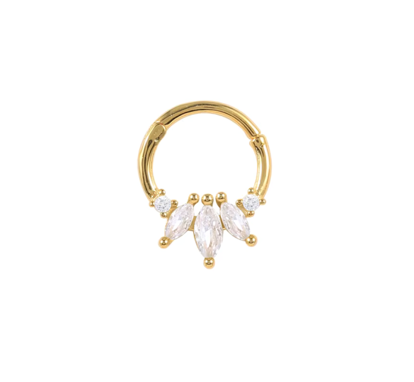 Marquise daith piercing