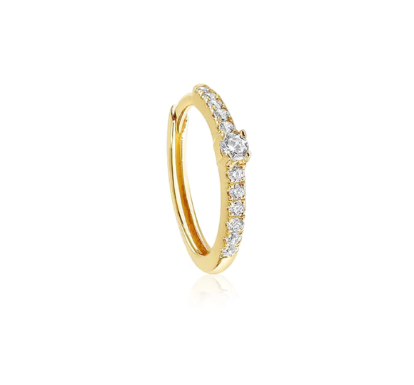 Dot conch hoop