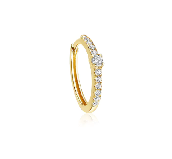 Dot conch hoop