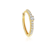 Dot conch hoop