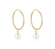 Pearl hoops
