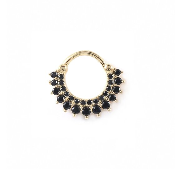 Black shine piercing