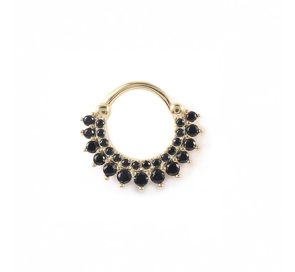Black shine piercing