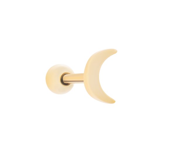 Half moon piercing