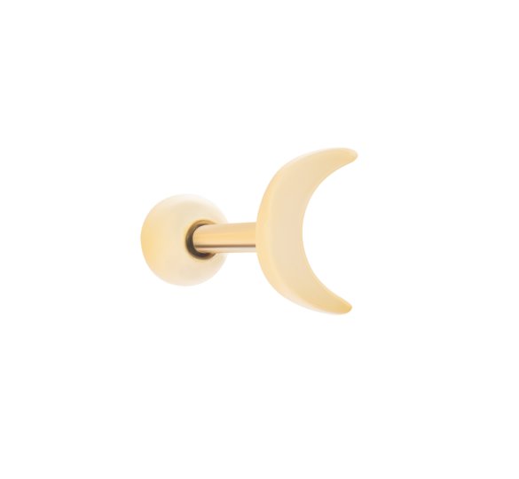 Half moon piercing