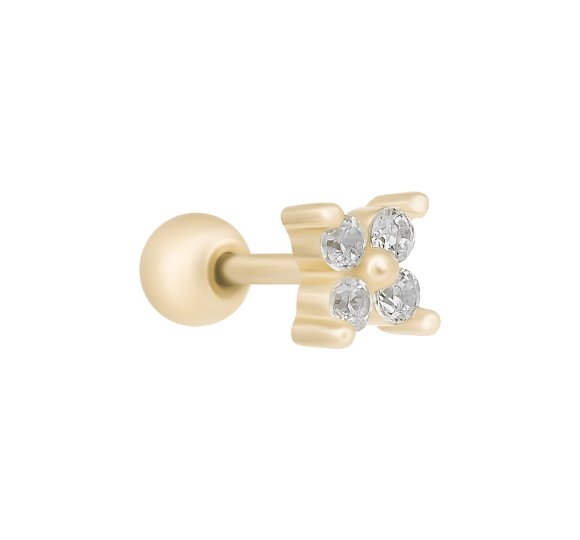 Flower daisy piercing