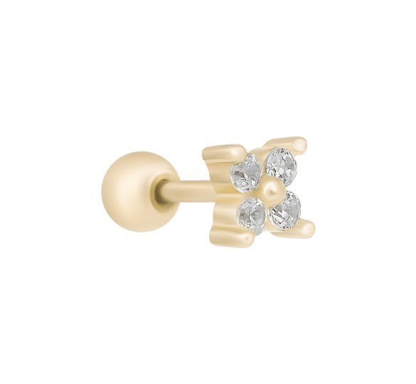 Flower daisy piercing