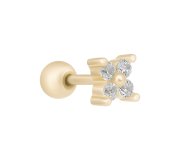 Flower daisy piercing