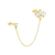 Marquise double stud 