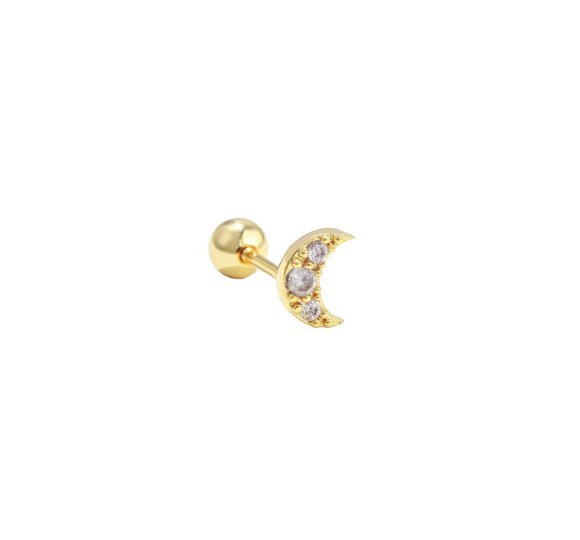 Mini secret moon piercing