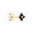 Flower Daisy black stud M