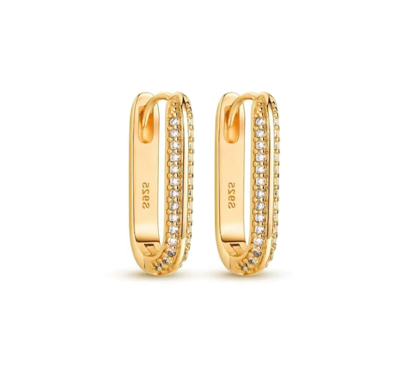 Big zircon long oval