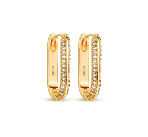 Big zircon long oval