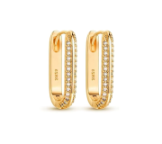 Big zircon long oval