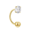 Upside down earring
