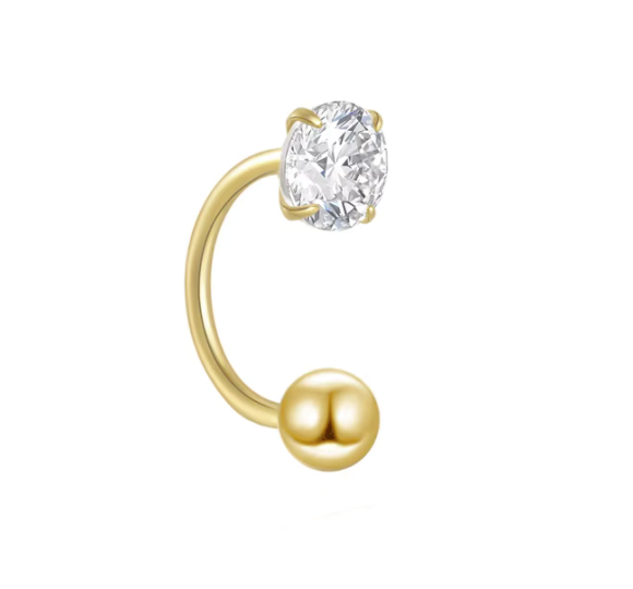 Upside down earring