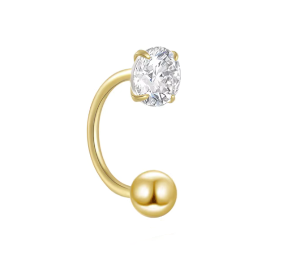 Upside down earring
