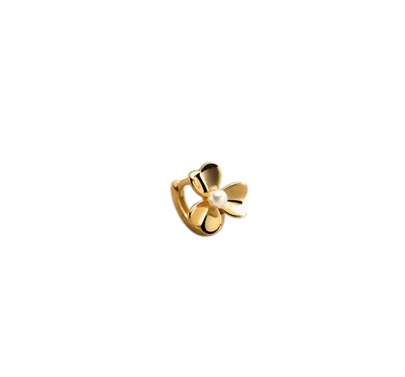 Tiny flower hoop
