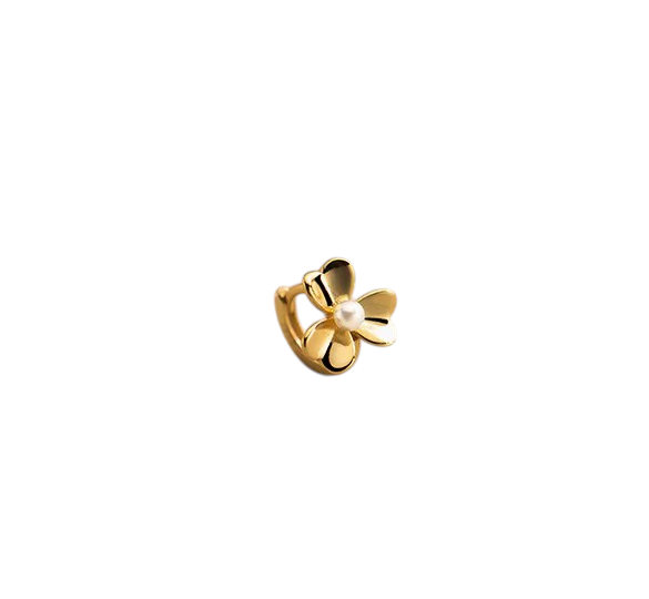 Tiny flower hoop