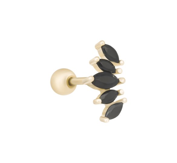 Marquise balck piercing 