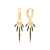 Black Indiana earrings