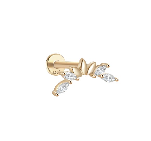 Petals diamond piercing
