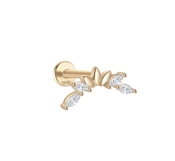 Petals diamond piercing