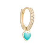 Candy heart turquoise