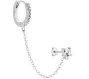 Shine double earrings