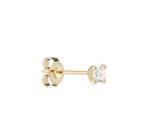 Diamond dot stud M