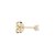 Diamond dot stud S