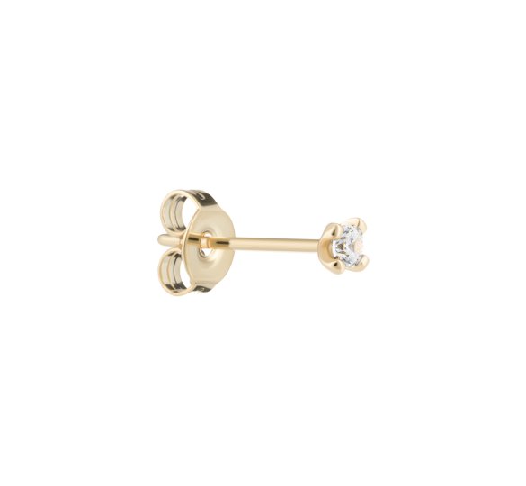 Diamond dot stud S